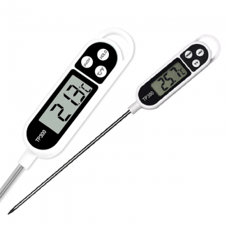 Digital Food Temperature Reader with Long Stainless Steel Probe, Fast 4-7 Sec Reading, -50?C to 300?C Range Price in Pakistan | LAPTAB