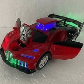 Super Car & Deformation 3D Robot with Flash Lights, Rechargeable, Bump & Go Action Price in Pakistan | LAPTAB
