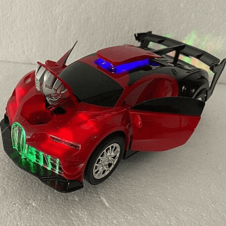 Super Car & Deformation 3D Robot with Flash Lights, Rechargeable, Bump & Go Action Price in Pakistan | LAPTAB