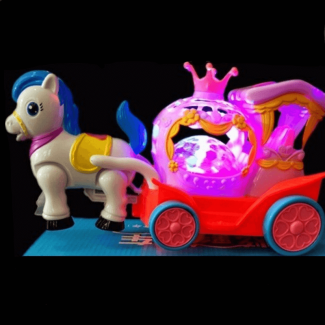 Magic Carriage Music & Light Horse Carriage