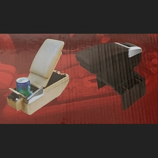 Car Armrest Universal Luxurious Arm Support with Storage Compartment and Cup Holder