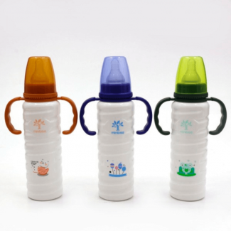 MINITREE Baby Feeder 9 OZ/270 ML Regular Neck with Double Handles and BPA-Free Bottle Price in Pakistan | LAPTAB