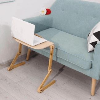 Laptop Table with Adjustable Stand, Aluminum Tray, and Built-In Cooling Fans Price in Pakistan | LAPTAB