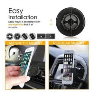 Car Air Vent Magnetic Mount Phone Holder with 360? Adjustable Angle and Strong Grip Price in Pakistan | LAPTAB