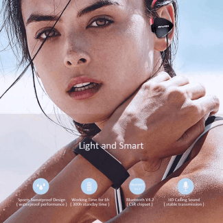 Awei A847BL Bluetooth Earbuds Wireless Earphone with Ear Hook, 6H Battery, Waterproof Price in Pakistan | LAPTAB