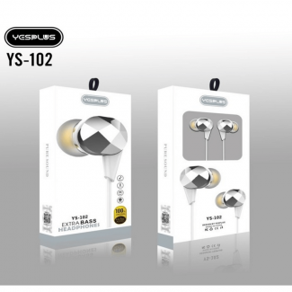 Original Earphone 4D Sound Effect YS-102 with Built-In Control and Silicone Earmuffs Price in Pakistan | LAPTAB