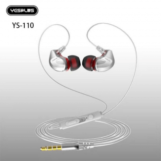 YesPlus YS-110 Wired Earphones with Premium Sound, Deep Bass, and Comfortable Fit Price in Pakistan | LAPTAB