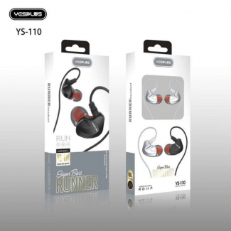 YesPlus YS-110 Wired Earphones with Premium Sound, Deep Bass, and Comfortable Fit Price in Pakistan | LAPTAB