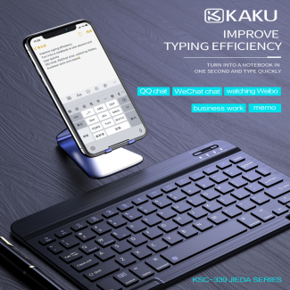 Kaku Bluetooth Small Wireless Keyboard for Tablet, Phone, and Laptop with Fast Charging Price in Pakistan | LAPTAB