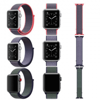 XIYU Nylon Loopback Velcro Apple Watch Strap for Series 1-5, Durable and Adjustable Price in Pakistan | LAPTAB