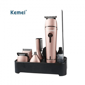 Kemei KM-1015 Professional 10-in-1 Men's Grooming Kit with Ceramic Cutter Heads and Turbo Boost Price in Pakistan | LAPTAB