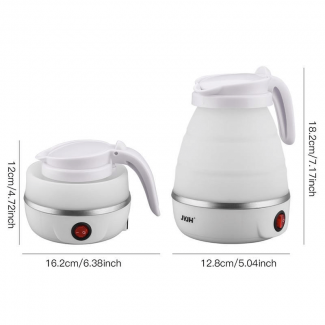 Electric Foldable Kettle with Stainless Steel Heating, Safety Features, and Anti-Scald Handle Price in Pakistan | LAPTAB