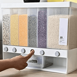Wall Mounted Kitchen Rice and Cereal Dispenser