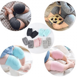 Baby Knee and Elbow Pads for Crawling, Soft Stretchable, Anti-Slip, Machine Washable Price in Pakistan | LAPTAB