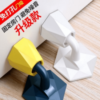 Silicone Door Stopper with Suction, No-Punch Installation, Noise Reduction, Anti-Collision Price in Pakistan | LAPTAB