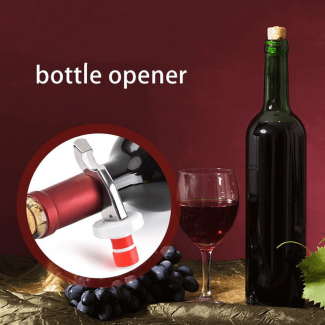 Multi-Function Stainless Steel Bottle Opener with Silicone Stopper for Sealing Price in Pakistan | LAPTAB