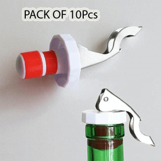 Multi-Function Stainless Steel Bottle Opener with Silicone Stopper for Sealing Price in Pakistan | LAPTAB