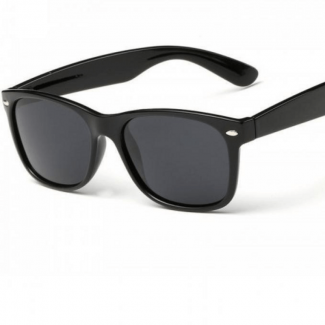 Black Unisex Wayfarer Sunglasses Matte Finish Lightweight Comfortable Frame Price in Pakistan | LAPTAB