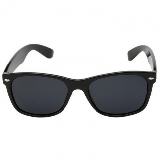 Black Unisex Wayfarer Sunglasses Matte Finish Lightweight Comfortable Frame Price in Pakistan | LAPTAB