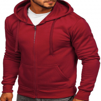 Men's Casual Zipper Hoodie Sweatshirt, Polyester Cotton, Full Sleeve, Multiple Colors Price in Pakistan | LAPTAB