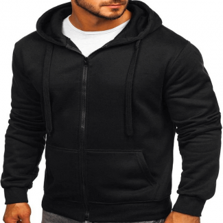 Men's Casual Zipper Hoodie Sweatshirt, Polyester Cotton, Full Sleeve, Multiple Colors Price in Pakistan | LAPTAB