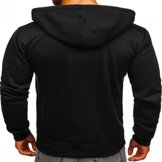 Men's Casual Zipper Hoodie Sweatshirt, Polyester Cotton, Full Sleeve, Multiple Colors Price in Pakistan | LAPTAB