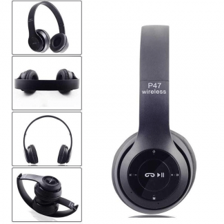 Bluetooth Stereo Wireless Headset with Subwoofer, Noise Cancelling, Mic, Bluetooth 4.1, Aux, TF Card, FM Radio Price in Pakistan | LAPTAB