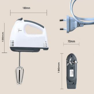 Electric Hand Mixer Machine with 7 Speeds, 180W Motor, Tilt-Head Design Price in Pakistan | LAPTAB