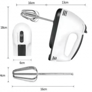 Electric Hand Mixer Machine with 7 Speeds, 180W Motor, Tilt-Head Design Price in Pakistan | LAPTAB