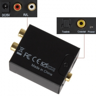 Digital to Analog Audio Converter Amplifier with RCA Output for Home and Professional Use Price in Pakistan | LAPTAB