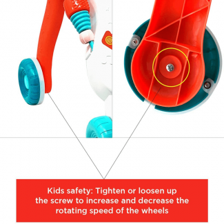 Baby Walker Toddler Push Toy with Music, Non-Slip Wheels, and Educational Features Price in Pakistan | LAPTAB