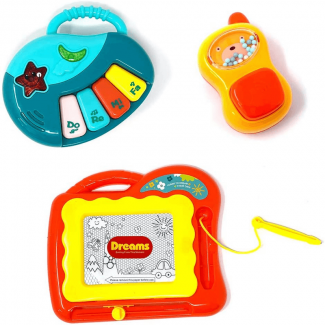 Baby Walker Toddler Push Toy with Music, Non-Slip Wheels, and Educational Features Price in Pakistan | LAPTAB