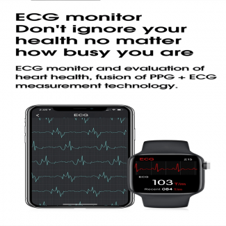 Heart Rate Monitor Smart Watch with Call Function, Sleep Tracking, ECG, and Fitness Features Price in Pakistan | LAPTAB