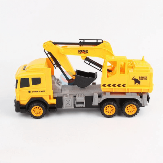 Remote Control Max Truck Bulldozer Toy with Music, Lights, and Storytelling for Kids Price in Pakistan | LAPTAB
