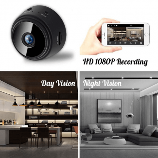 Mini Camera WIFI Smart Wireless Camcorder 1080p with Night Vision and Motion Detection Price in Pakistan | LAPTAB