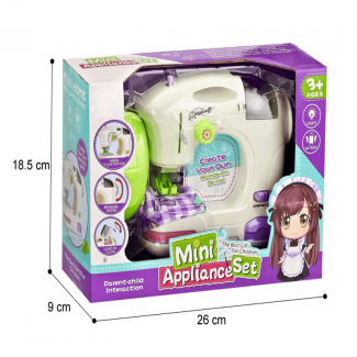 Electric Mini Sewing Machine with Hand Wheel and Lights for Kids Learning Price in Pakistan | LAPTAB