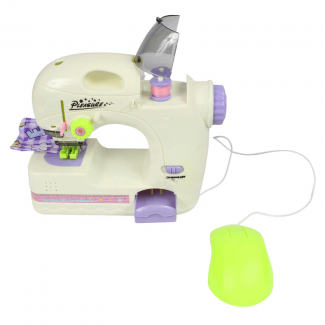 Electric Mini Sewing Machine with Hand Wheel and Lights for Kids Learning Price in Pakistan | LAPTAB