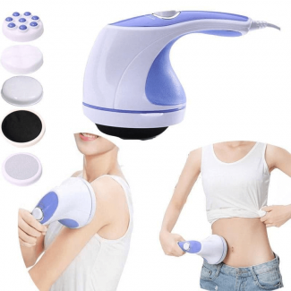 Electric Full Body Massager 5 Headers Device