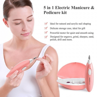 5 In 1 Nail Art Kit with 5 Precision Tools for Manicure and Pedicure Care Price in Pakistan | LAPTAB