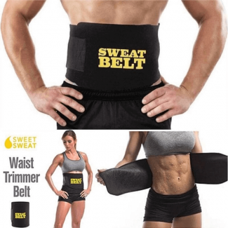 Unisex Sweat Belt Waist Trimmer and Shaper with Dual Compression for Posture Support and Slimming Price in Pakistan | LAPTAB