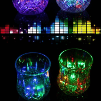 LED Flashing Liquid Activated Light Up Glass for Parties, Weddings, and Decoration Price in Pakistan | LAPTAB