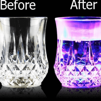 LED Flashing Liquid Activated Light Up Glass for Parties, Weddings, and Decoration Price in Pakistan | LAPTAB