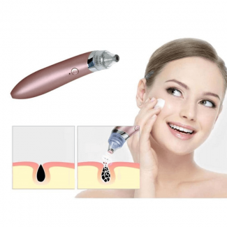 Blackhead Remover Pore Facial Cleanser Machine with 4 Tips, 5 Levels, Rechargeable Price in Pakistan | LAPTAB