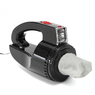 12V Handheld Car Vacuum Cleaner with 5m Cable, Wet & Dry Use, Multi-Nozzle Price in Pakistan | LAPTAB