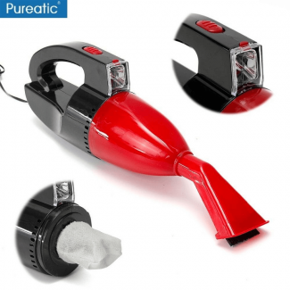 12V Handheld Car Vacuum Cleaner with 5m Cable, Wet & Dry Use, Multi-Nozzle Price in Pakistan | LAPTAB