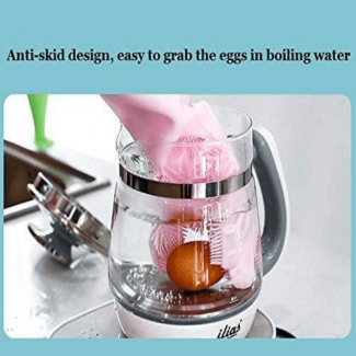 Silicone Dishwashing Gloves with Scrubbers, Heat Resistant, Reusable, Multi-Purpose Price in Pakistan | LAPTAB