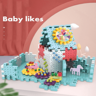 Children's Early Education DIY Building Blocks Set for Ages 3-12, Creative Skill Development Price in Pakistan | LAPTAB