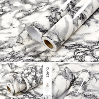 Marble Mural PVC Waterproof Vinyl Self-Adhesive Stickers for Walls and Kitchen Price in Pakistan | LAPTAB