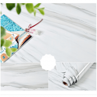 Marble Mural PVC Waterproof Vinyl Self-Adhesive Stickers for Walls and Kitchen Price in Pakistan | LAPTAB