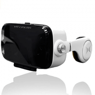 Xtreme VR Virtual Reality Headset with Adjustable Headphones and Lens, White Price in Pakistan | LAPTAB